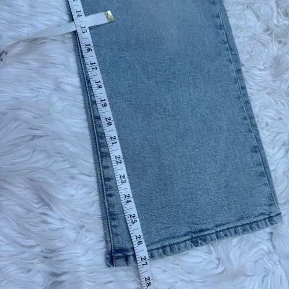Hudson Rosalie High-Rise Wide Leg Ankle Matilda Wash Size 28 NWT